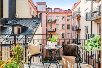 Balkong eller utsiktsbild