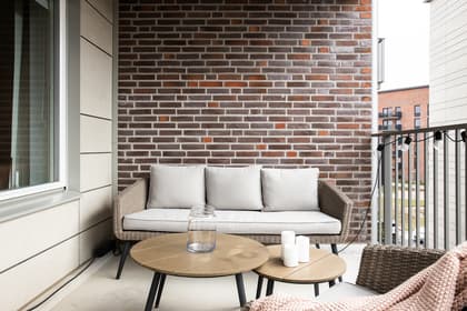 Balkong eller utsiktsbild