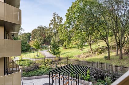 Balkong eller utsiktsbild