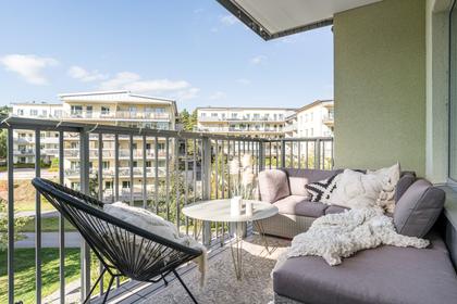 Balkong eller utsiktsbild