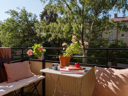 Balkong eller utsiktsbild