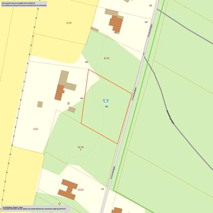 Illustrerad karta över fastigheten eller området