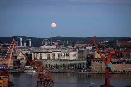 Balkong eller utsiktsbild
