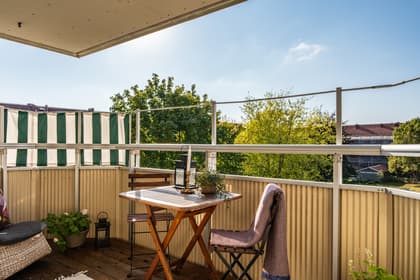 Balkong eller utsiktsbild