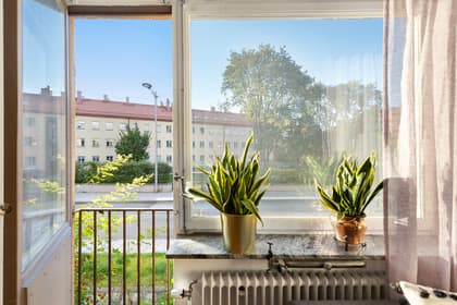 Balkong eller utsiktsbild