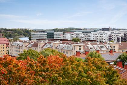 Balkong eller utsiktsbild