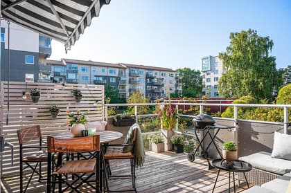 Balkong eller utsiktsbild