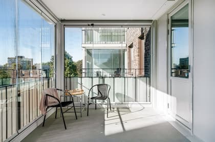 Balkong eller utsiktsbild