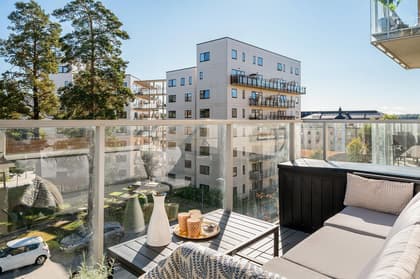 Balkong eller utsiktsbild