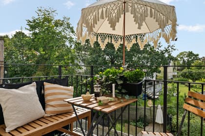 Balkong eller utsiktsbild