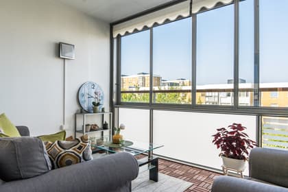 Balkong eller utsiktsbild