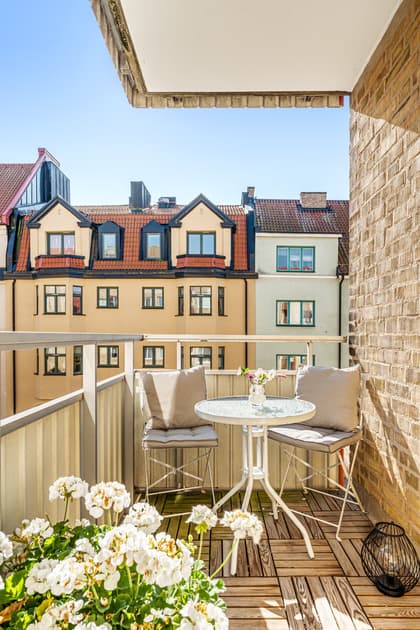 Balkong eller utsiktsbild