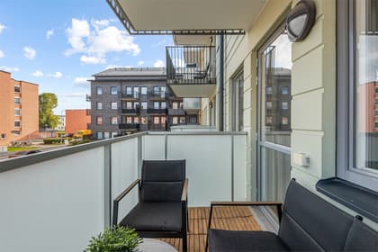 Balkong eller utsiktsbild