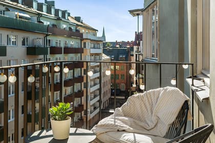 Balkong eller utsiktsbild