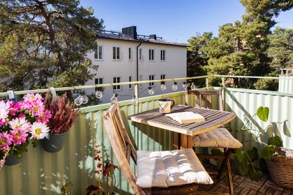 Balkong eller utsiktsbild