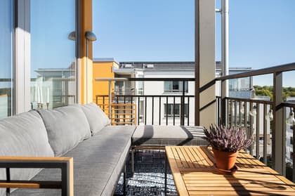 Balkong eller utsiktsbild