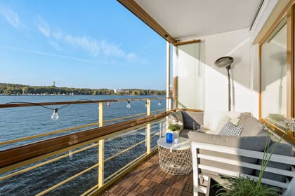 Balkong eller utsiktsbild