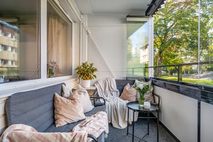 Balkong eller utsiktsbild