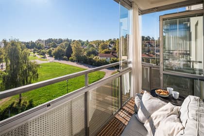 Balkong eller utsiktsbild