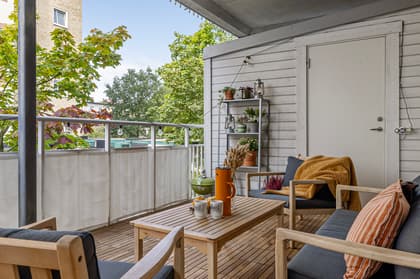 Balkong eller utsiktsbild