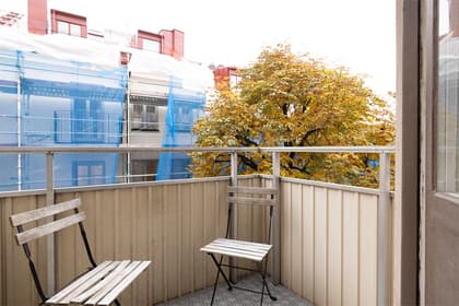 Balkong eller utsiktsbild