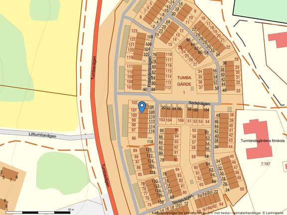 Sedelvägen 108, Botkyrka