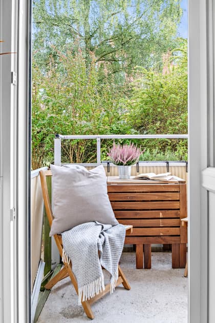 Balkong eller utsiktsbild