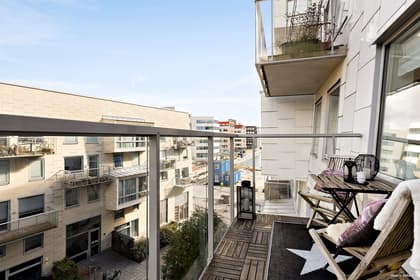 Balkong eller utsiktsbild