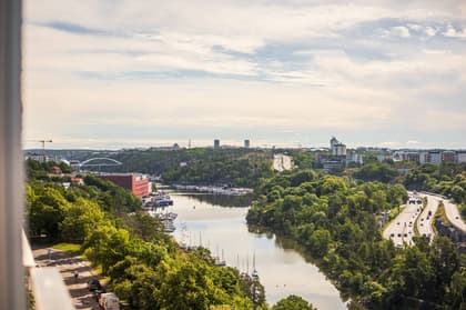 Balkong eller utsiktsbild