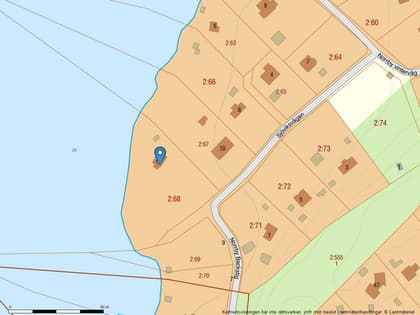 Illustrerad karta över fastigheten eller området