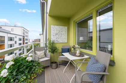 Balkong eller utsiktsbild