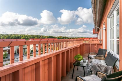 Balkong eller utsiktsbild