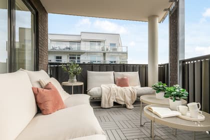 Balkong eller utsiktsbild