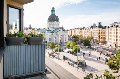 Balkong eller utsiktsbild