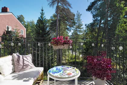 Balkong eller utsiktsbild