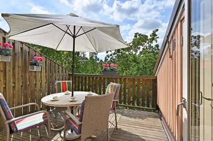 Balkong eller utsiktsbild