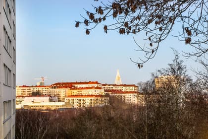 Balkong eller utsiktsbild