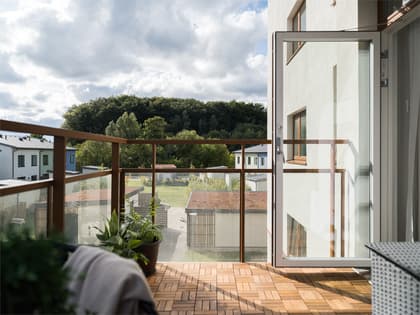 Balkong eller utsiktsbild