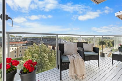 Balkong eller utsiktsbild