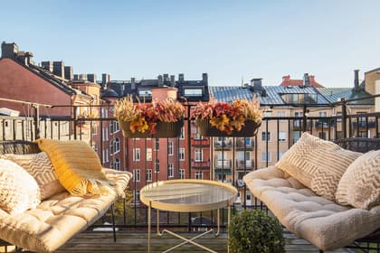 Balkong eller utsiktsbild