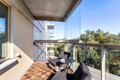 Balkong eller utsiktsbild