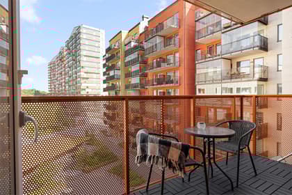 Balkong eller utsiktsbild