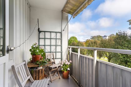 Balkong eller utsiktsbild