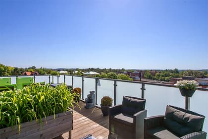 Balkong eller utsiktsbild