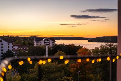 Balkong eller utsiktsbild