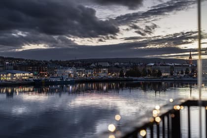 Balkong eller utsiktsbild