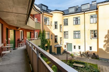 Balkong eller utsiktsbild