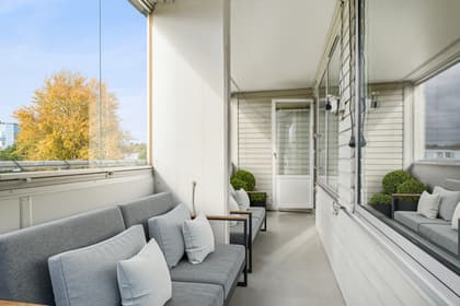 Balkong eller utsiktsbild