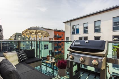 Balkong eller utsiktsbild