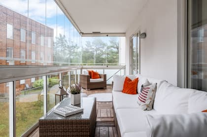 Balkong eller utsiktsbild